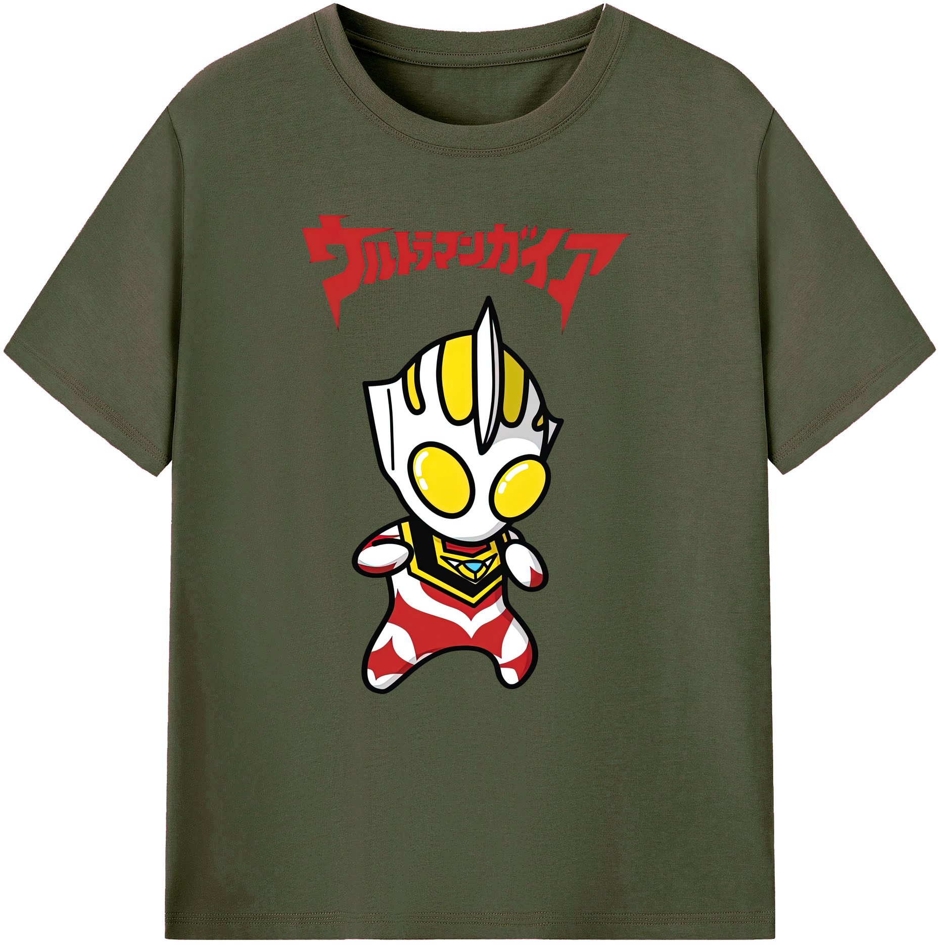 （画像用） ウルトラマン Ultraman 綿100％ メンズ半袖Tシャツ｜肌触りやわらか＆通気性
